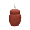 Pomax Suspensions-PERUGIA - lampe suspendue - argile - DIA 23 x H 35 cm - terracotta