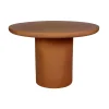 Pomax Tables-PIASTRO - table - enduit à la chaux - DIA 115 x H 76 cm - terracotta