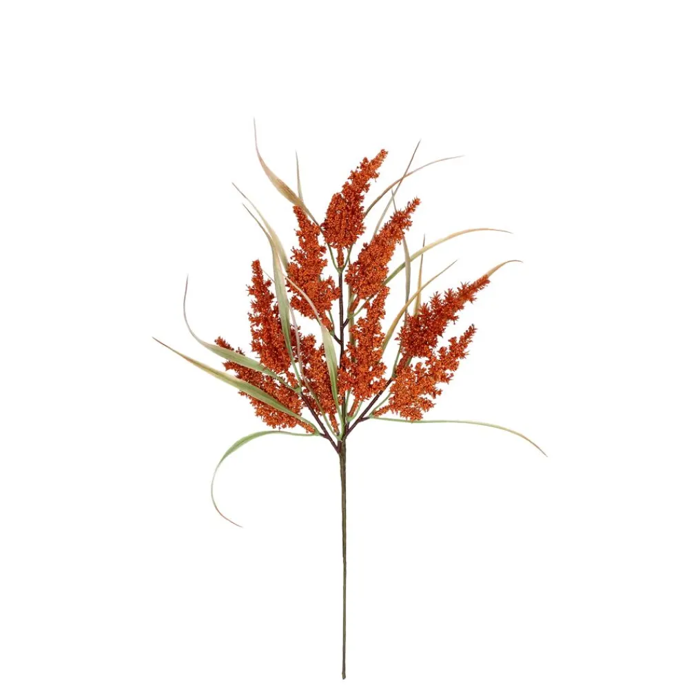 Pomax Fleurs-PLANDAI - fleur artificielle - synthétique - H 46 cm - safran