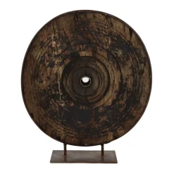 Pomax Objets De Décoration-POMPEI - objet déco - bois récupéré - DIA 98 x W 30 x H 105 cm - naturel