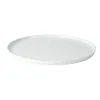 Pomax Vaisselle-PORCELINO WHITE - assiette plate - porcelaine - DIA 27,5 x H 1,3 cm