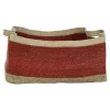Pomax Bols & Paniers-PORT LOUIS - panier - jonc de mer - L 71 x W 41 x H 33 cm - rouille