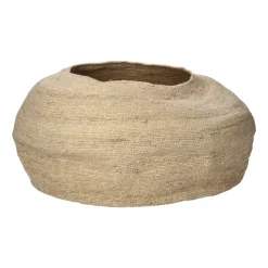 Pomax Bols & Paniers-PORT LOUIS - panier - jute - DIA 50 x H 32 cm - naturel