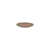 Pomax Vaisselle-PRIMEVAL - assiette apéritif - porcelaine - L 10,7 x W 9,5 x H 1,2 cm - terracotta
