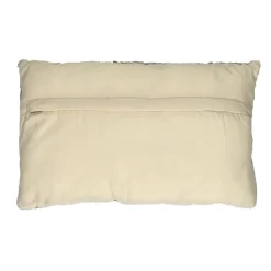 Pomax Coussins-RAW - coussin - cuir recyclé / tissues recyclées - L 50 x W 30 cm - beige