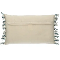 Pomax Coussins-REVERIES - coussin - coton - L 50 x W 30 cm - vert forêt