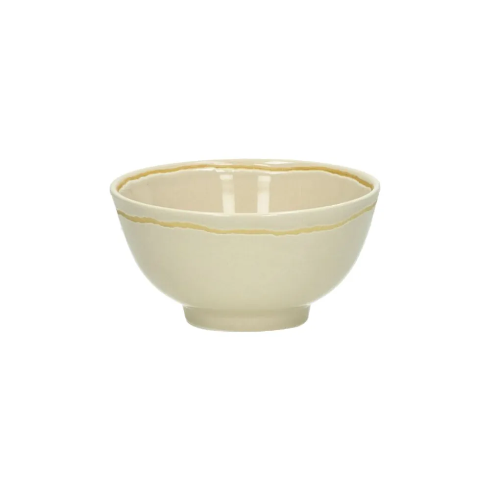 Pomax Vaisselle-ROMANCE - bol à céréales - porcelaine - DIA 11,5 x H 6 cm - latté
