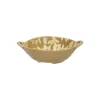Pomax Saladiers / Plats À Servir-ROMANCE - bol - porcelaine - L 17,5 x W 13,7 x H 5 cm - cumin