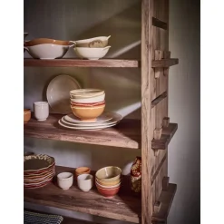 Pomax Vaisselle-ROMANCE - bol à soupe - porcelaine - DIA 15 x H 7 cm - safran