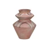Pomax Vases-ROUSSILON - vase - faïence - DIA 15 x H 21 cm - rose
