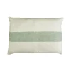 Pomax Coussins-SAINT-TROPEZ - coussin - lin - L 65 x W 45 cm - vert