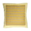 Pomax Coussins-SAINT-TROPEZ - coussin - lin / coton - L 50 x W 50 cm - jaune
