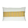 Pomax Coussins-SAINT-TROPEZ - coussin - lin / coton - L 50 x W 30 cm - jaune