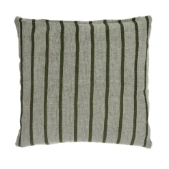 Pomax Coussins-SAINT-TROPEZ - coussin - lin / coton - L 50 x W 50 cm - vert