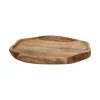 Pomax Plateaux-SAVANNA - plat - bois d'acacia - L 29,5 x W 26,8 x 2,5 cm - naturel