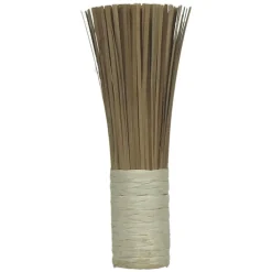 Pomax Objets De Décoration-SEIYO - petit balai - bambou/ rotin - naturel - S - DIA 4,5 x 21cm