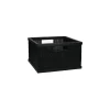 Pomax Concepts Modulaires-SHADOW - panier - bambou / bois - L 31 x W 30 x H 17 cm - noir