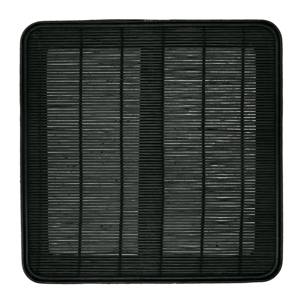 Pomax Concepts Modulaires-SHADOW - plateau M - bambou / bois - L 40 x W 40 x H 2 cm - noir