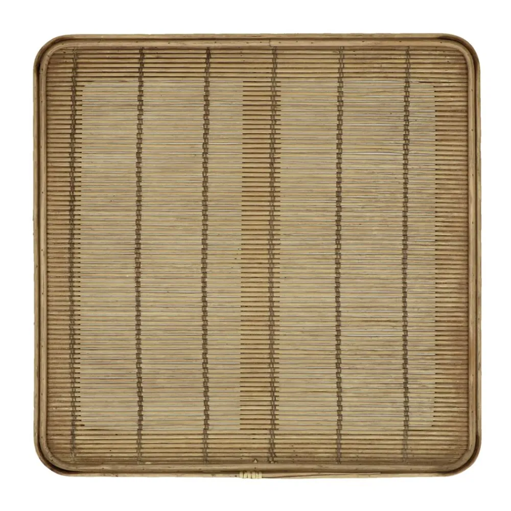 Pomax Concepts Modulaires-SHADOW - plateau M - bambou / bois - L 40 x W 40 x H 2 cm - naturel