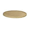 Pomax Concepts Modulaires-SHADOW - plateau S - bambou / bois - DIA 45 x H 2 cm - naturel