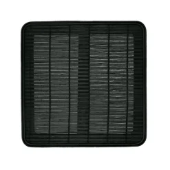 Pomax Concepts Modulaires-SHADOW - plateau S - bambou / bois - L 33 x W 33 x H 2 cm - noir