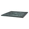 Pomax Bols & Paniers-SINCLAIR - plat - aluminium - L 39 x W 39 x H 1,5 cm - vert