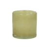 Pomax Photophores / T-lights-SKLO - photophore - verre - DIA 12 x H 12 cm - lin