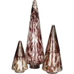 Pomax Senteurs-SPICCOLI - bougie parfumée - verre / cire - DIA 16,5 x H 38 cm - noir