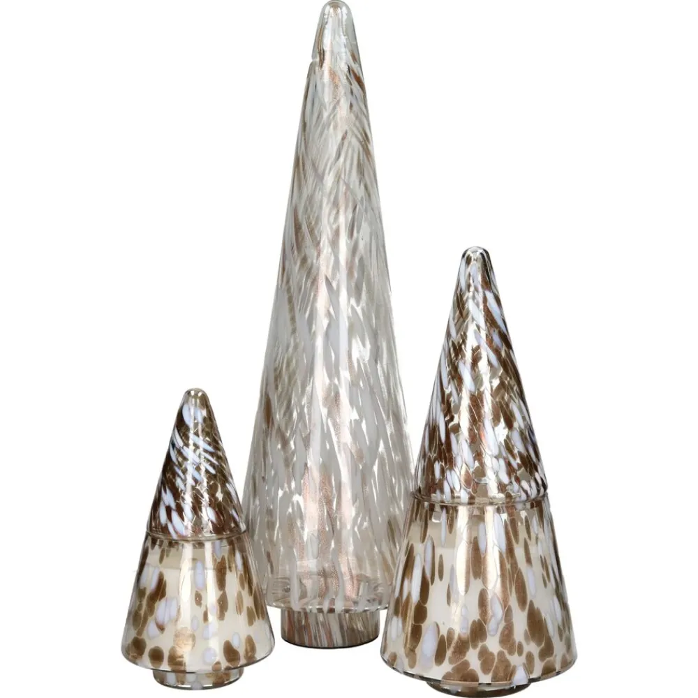Pomax Senteurs-SPICCOLI - bougie parfumée - verre / cire - DIA 16,5 x H 38 cm - blanc