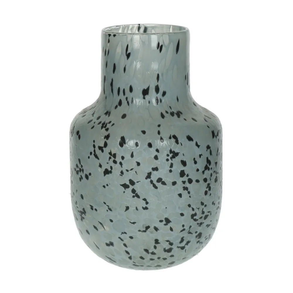 Pomax Vases-SPICKLE - vase - verre - DIA 16,5 x H 25 cm - mix de couleurs