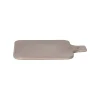 Pomax Vaisselle-SPIRO - assiete de présentation - grès - L 20 x W 16 x H 0,7 cm - poudre rose