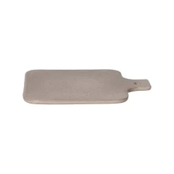 Pomax Vaisselle-SPIRO - assiete de présentation - grès - L 20 x W 16 x H 0,7 cm - poudre rose