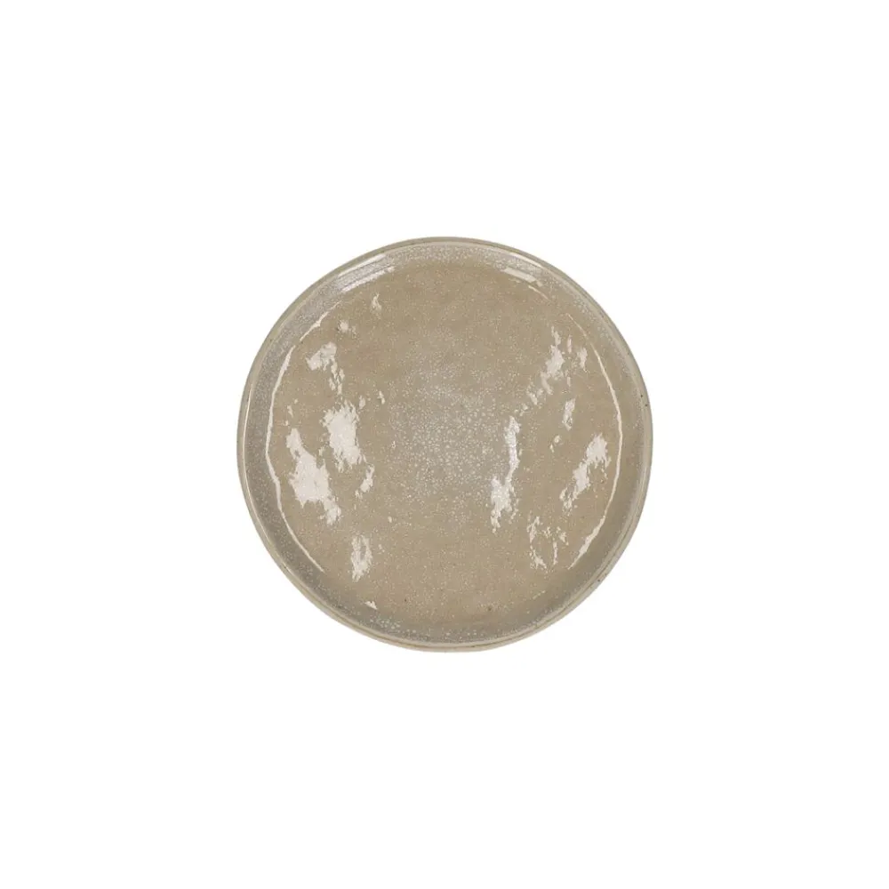 Pomax Vaisselle-SPIRO - assiette apéritif - grès - DIA 12 cm x H 1 cm - coquillage