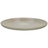 Pomax Vaisselle-SPIRO - assiette plate - grès - DIA 27 cm x H 1,5 cm - coquillage