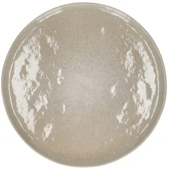 Pomax Vaisselle-SPIRO - assiette plate - grès - DIA 27 cm x H 1,5 cm - coquillage