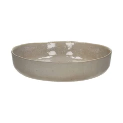 Pomax Vaisselle-SPIRO - blate - grès - DIA 24 x H 5,5 cm - coquillage