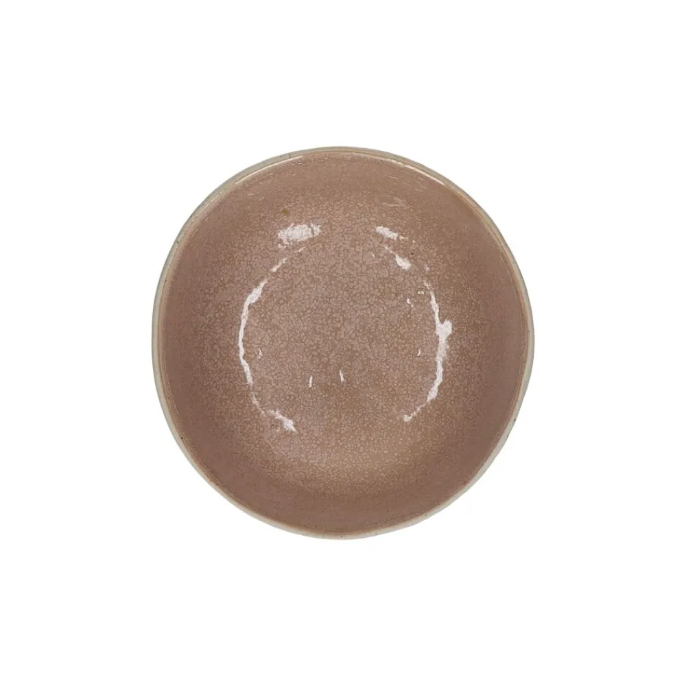 Pomax Vaisselle-SPIRO - bol à céréales - grès - DIA 13 x H 6 cm - poudre rose