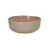 Pomax Vaisselle-SPIRO - bol à soupe - grès - DIA 16 x H 6 cm - poudre rose