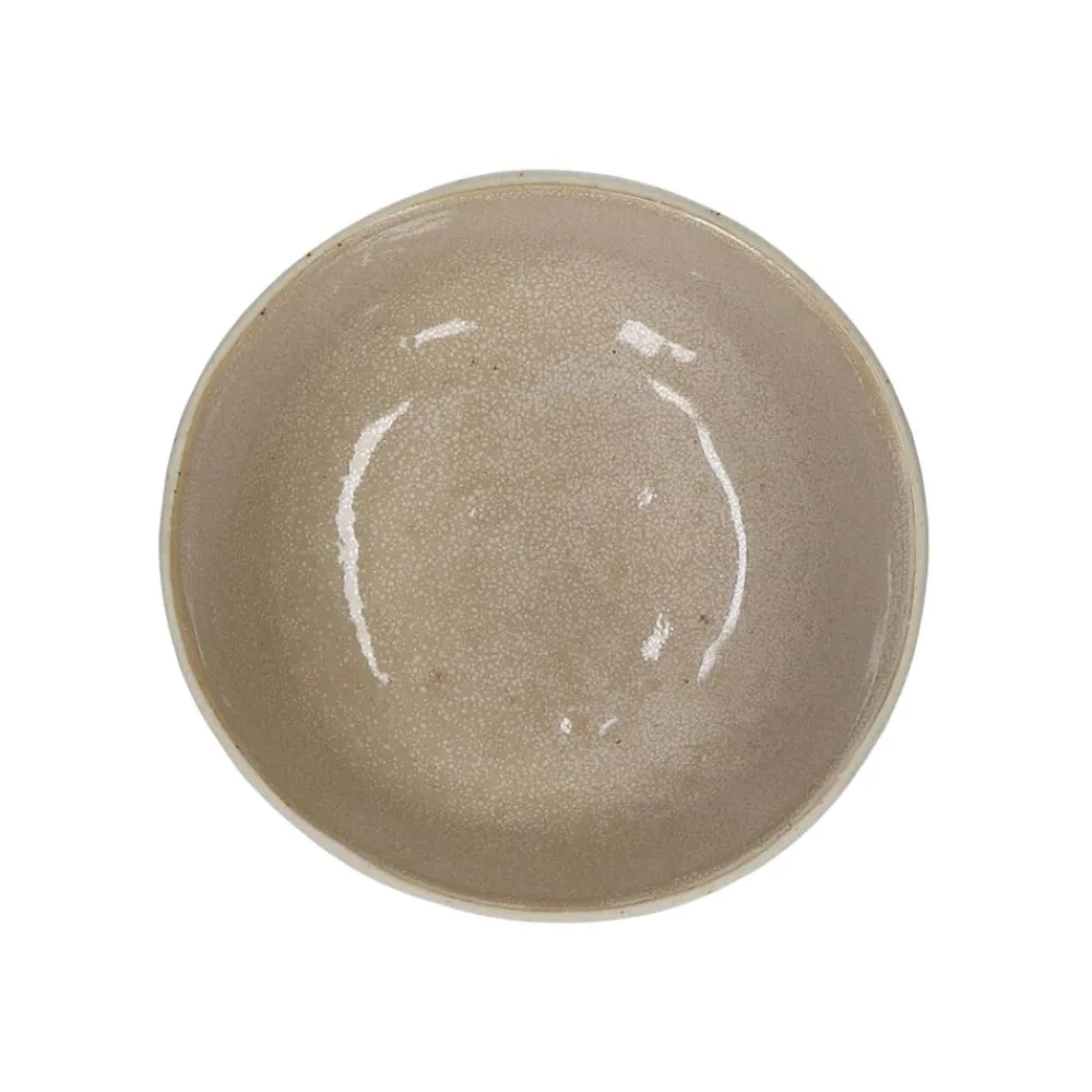 Pomax Vaisselle-SPIRO - bol à soupe - grès - DIA 16 x H 6 cm - coquillage