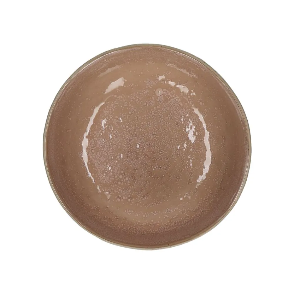 Pomax Vaisselle-SPIRO - bol à soupe - grès - DIA 16 x H 6 cm - poudre rose
