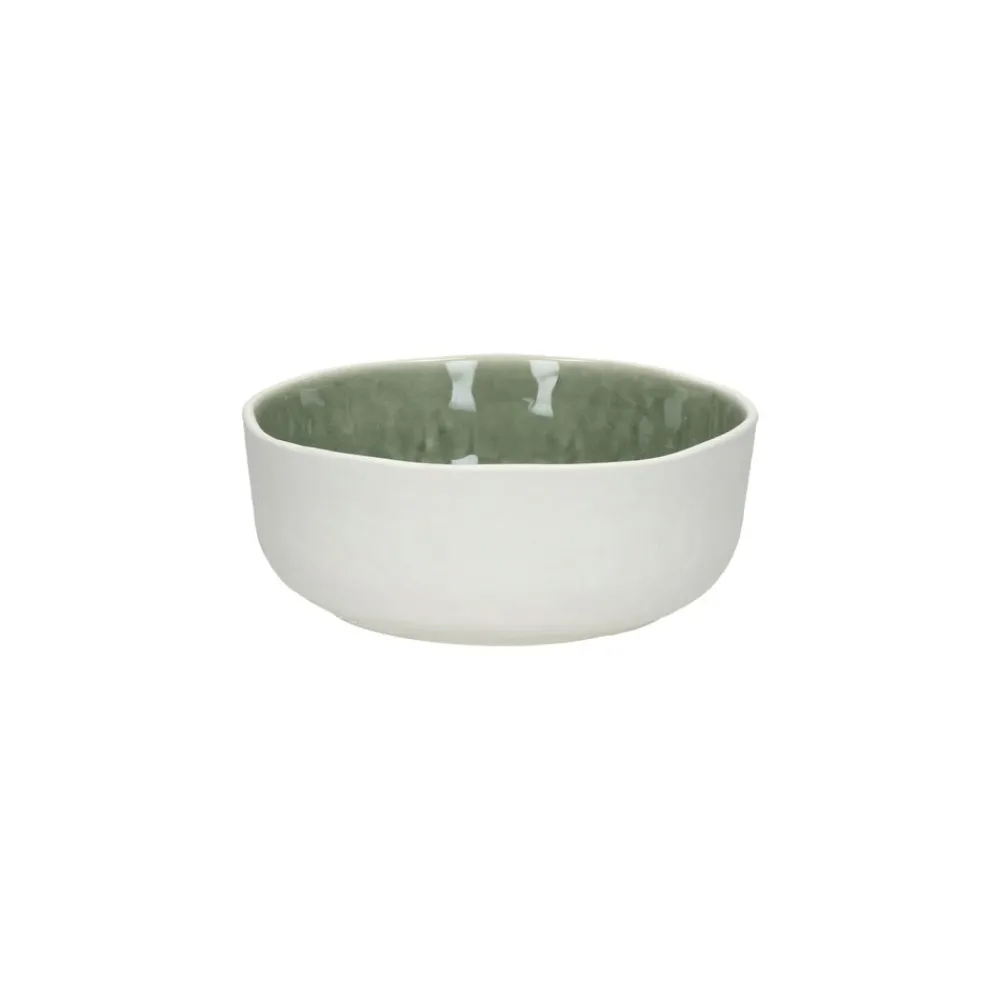 Pomax Vaisselle-SPIRO - bol à soupe - porcelaine - DIA 16 x H 6 cm - céladon