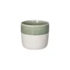 Pomax Vaisselle-SPIRO - gobelet - porcelaine - DIA 7 x H 6,5 cm - céladon