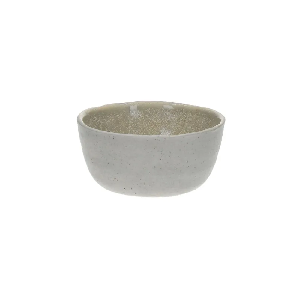 Pomax Vaisselle-SPIRO - mini bol - grès - DIA 9 x H 4,2 cm - coquillage