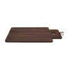 Pomax Saladiers / Plats À Servir-STANFORD - planche de service - bois de mangier / jute - L 47 x W 38 x H 1 cm - brun