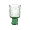 Pomax Verres-STÈLE - verre à vin blanc - verre - DIA 7,2 x H 12 cm - vert pâle