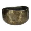 Pomax Cache-pots-TAMIL - pot à fleurs - aluminium - L 24 x W 23 x H 15 cm - brass