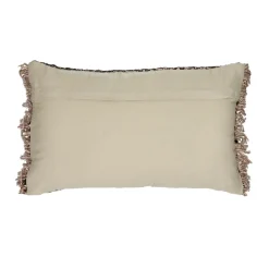Pomax Coussins-THERESA - coussin - coton - L 50 x W 30 cm - brun