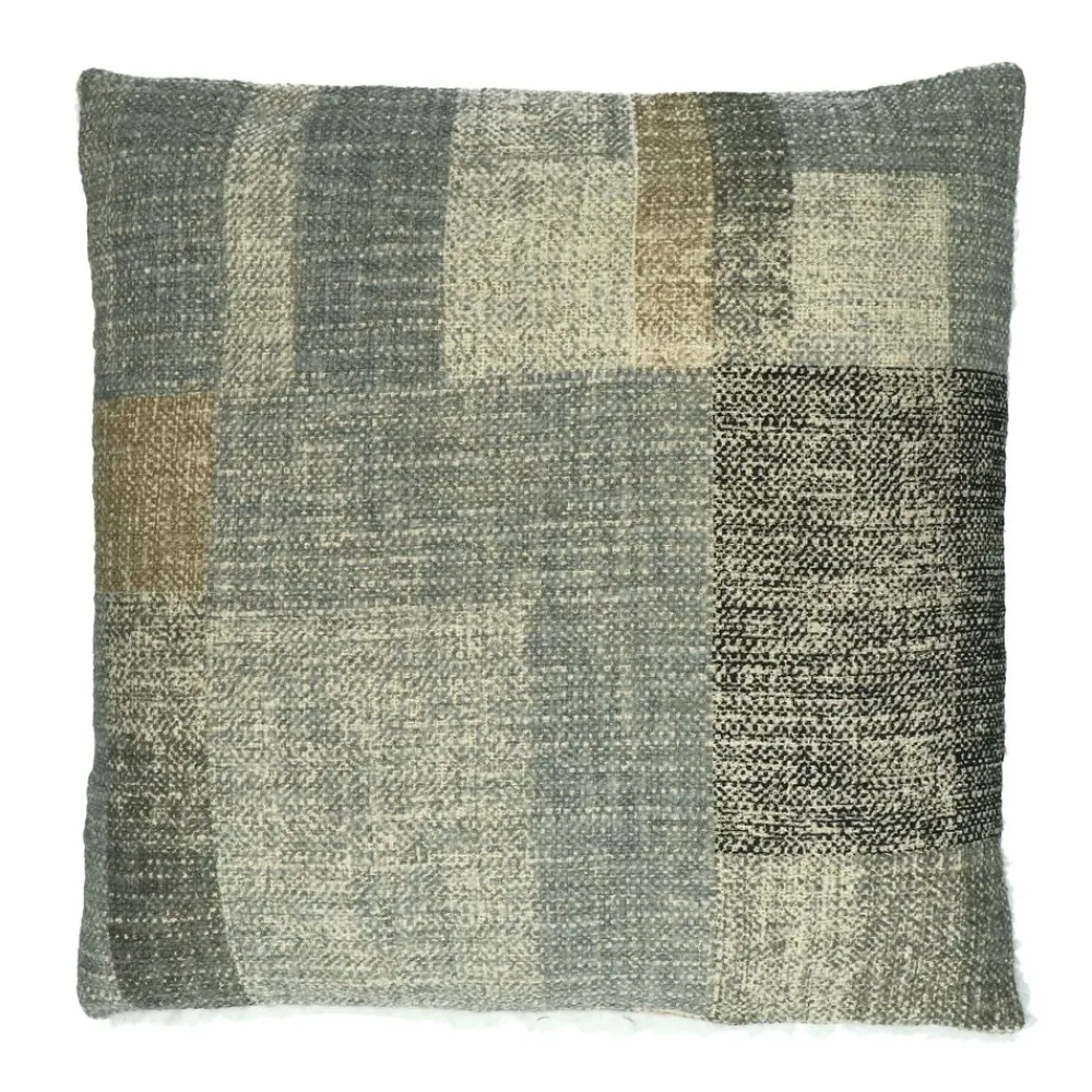 Pomax Coussins-TOUDOU - coussin - coton / polyester - L 45 x W 45 cm - multicolore