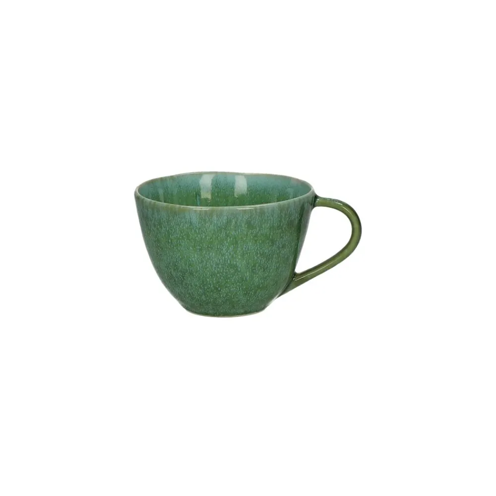Pomax Vaisselle-TREILLE - mug - grès - DIA 10,5 x H 7 cm - vert