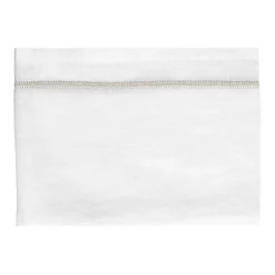 Pomax Linge De Table-TRIA - nappe de table - lin - L 250 x W 140 cm - blanc